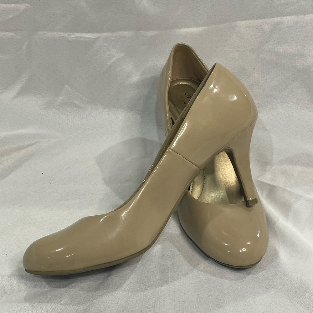 Elegant Beige Women's Heels